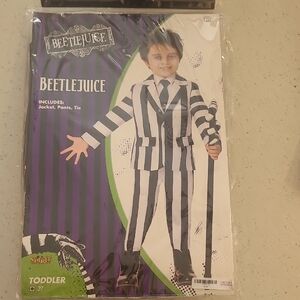 Spirit Beetlejuice Toddler Costume - Black and White